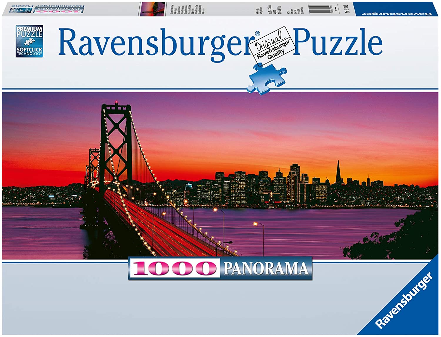 RAVENSBURGER 15104 PUZZLE DA 1000 PZ. PANORAMA SAN FRANCISCO