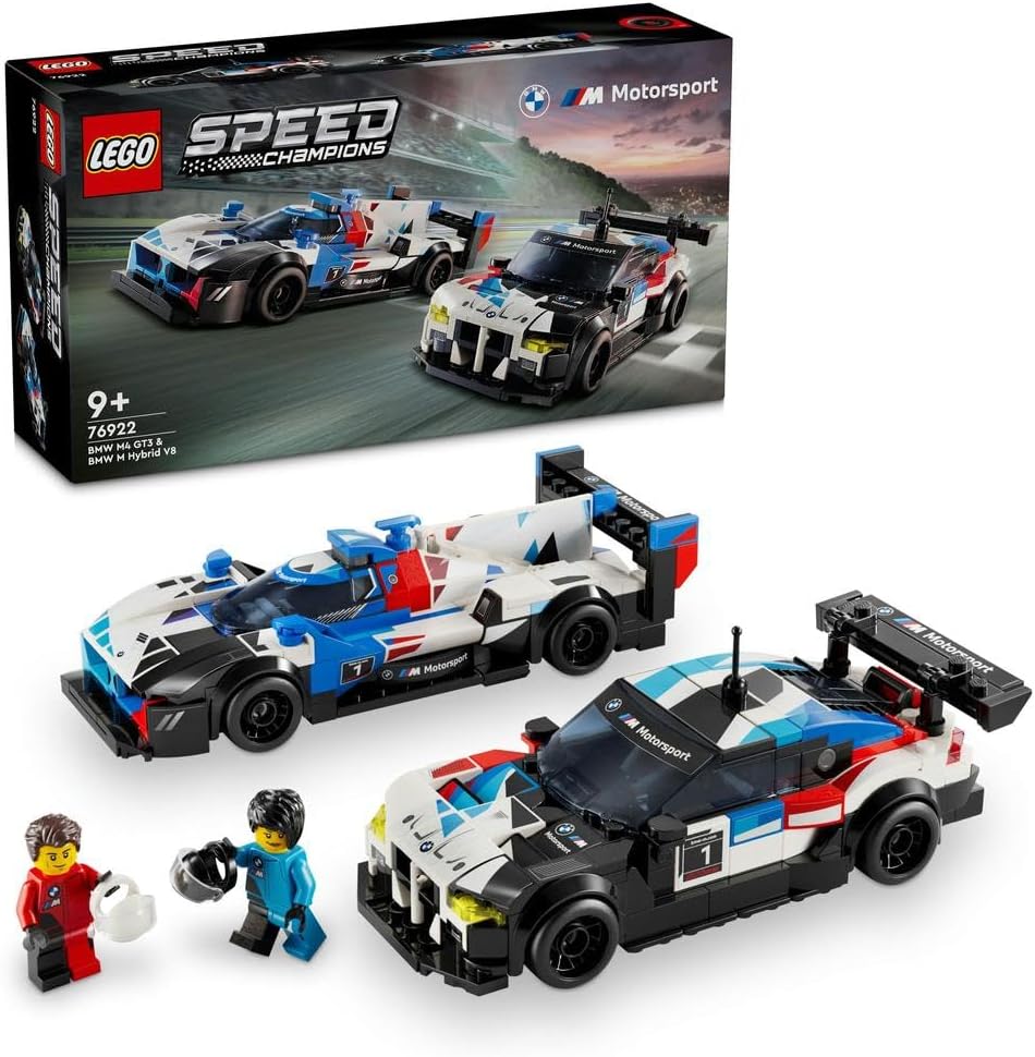 LEGO 76922 AUTO DA CORSA BMW MA GT3 E BMW M HYBRID SPEED CHAMPION