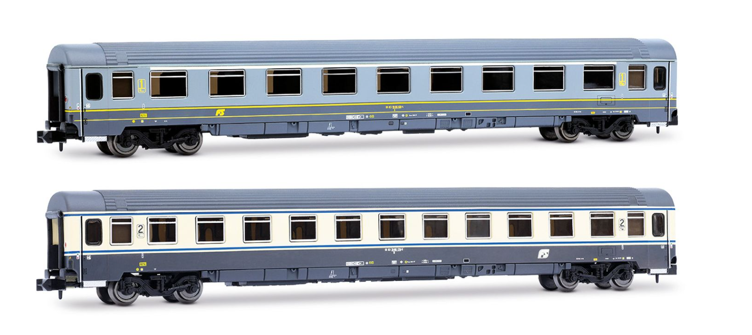 ARNOLD HN4492 FS SET 2 CARROZZE UIC-Z1 - SCALA N