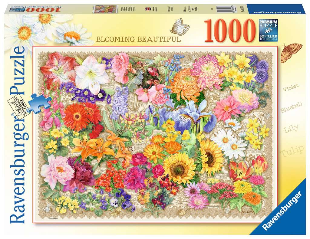 RAVENSBURFER 16762 PUZZLE DA 1000 PZ. LA BELLA FIORITURA