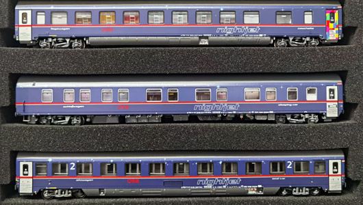 LS MODEL PI9702 SET NIGHTJET EN 236/239 VENEZIA S.L. - MUNCHEN WIEN