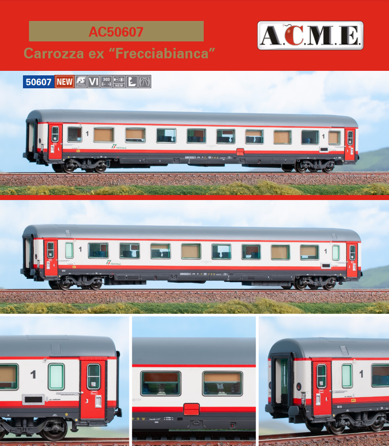 ACME 50607 CAROZZA EX "FRECCIABIANCA