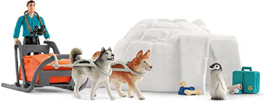 SCHLEICH 2542624 SPEDIZIONE NELL'ANTARTICO