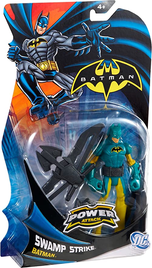 MATTEL X2303 BATMAN MISSIONE POWER ATTACK ATTACCO NELLA PALUDE