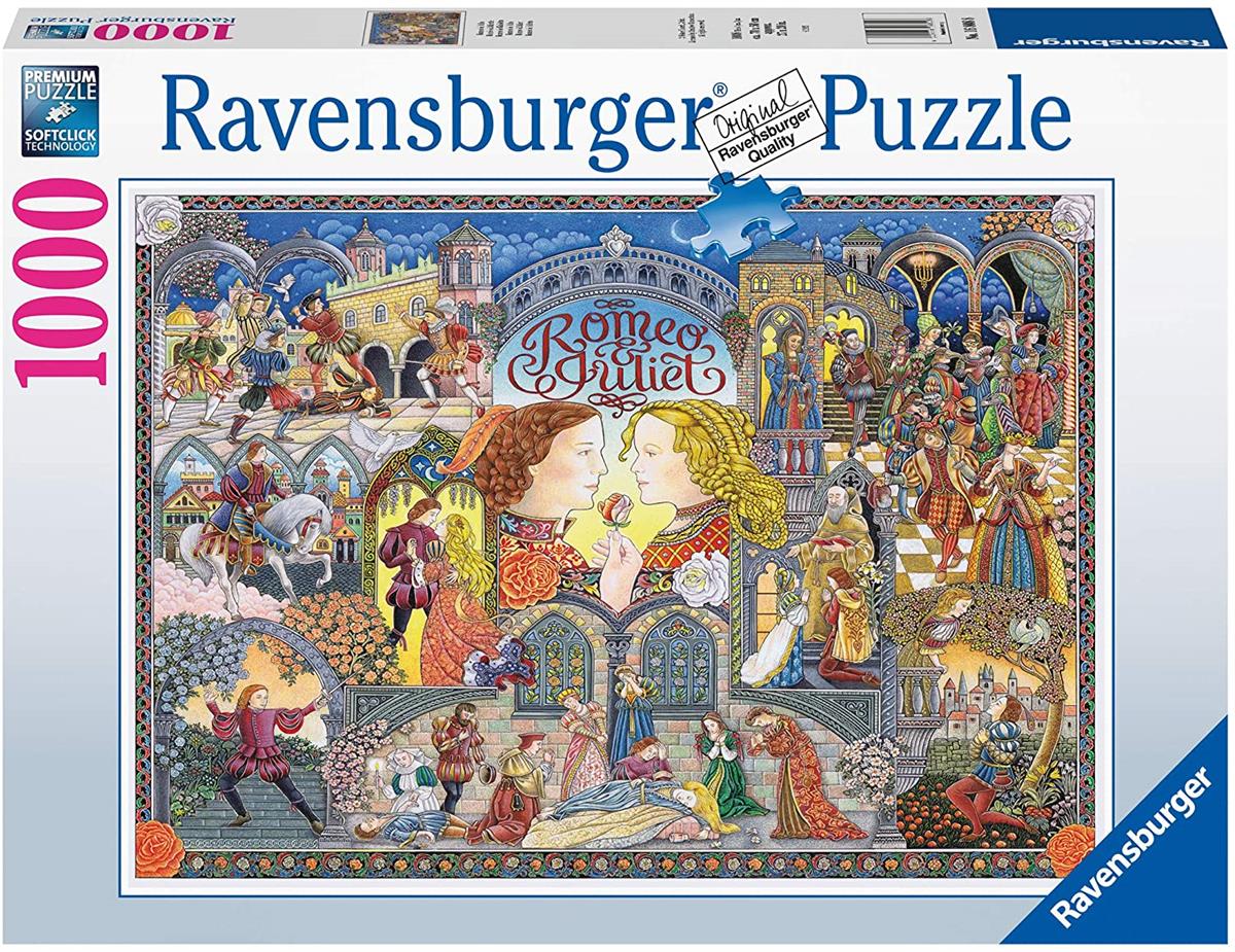 RAVENSBURGER 16808 PUZZLE DA 1000 PZ. ROMEO & GIULIETTA