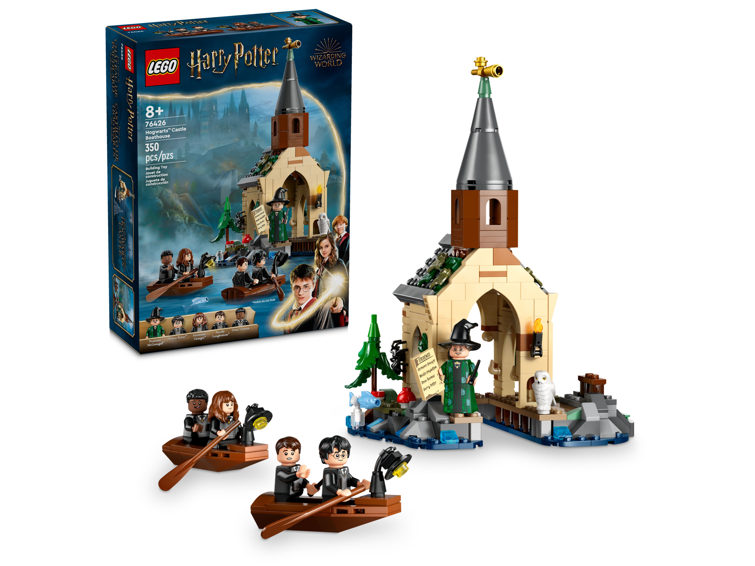 LEGO 76426 LA RIMESSA PER LE BARCHE DEL CASTELLO DI HOGWARTS HARRY POTTER