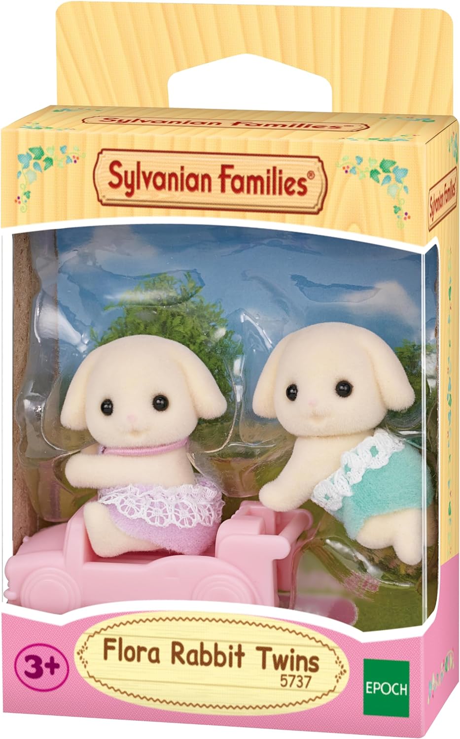 SYLVANIAN FAMILIES 5737 GEMELLI CONIGLIO FLORA