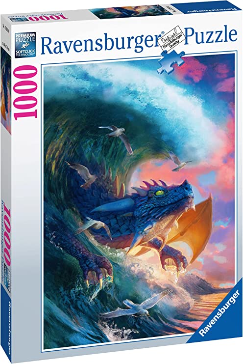 RAVENSBURGER 17391 PUZZLE DA 1000 PZ. IL DRAGO DEL MARE