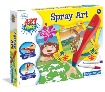 CLEMENTONI 15836 ART ATTACK SPRAY ART