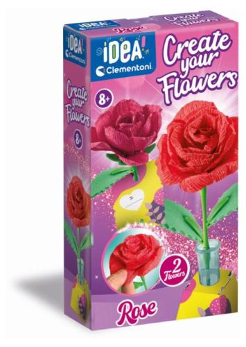 CLEMENTONI 18877 CREATE YOUR FLOWER - ROSA