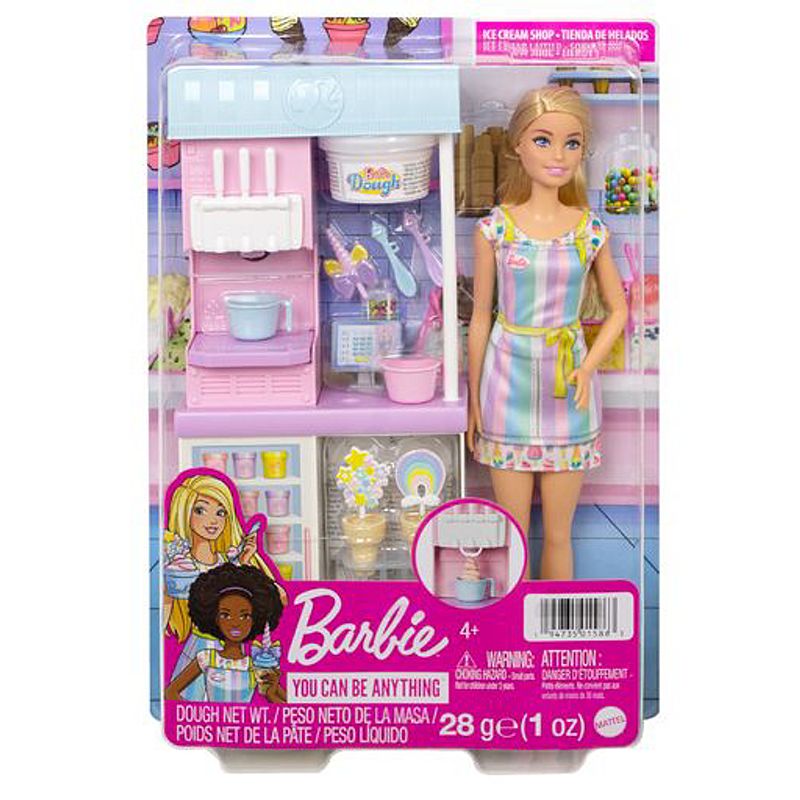 MATTEL HCN46 BARBIE GELATERIA PLAYSET