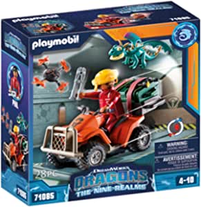 PLAYMOBIL 71085 DRAGONS ICARIS QUAD E PHIL