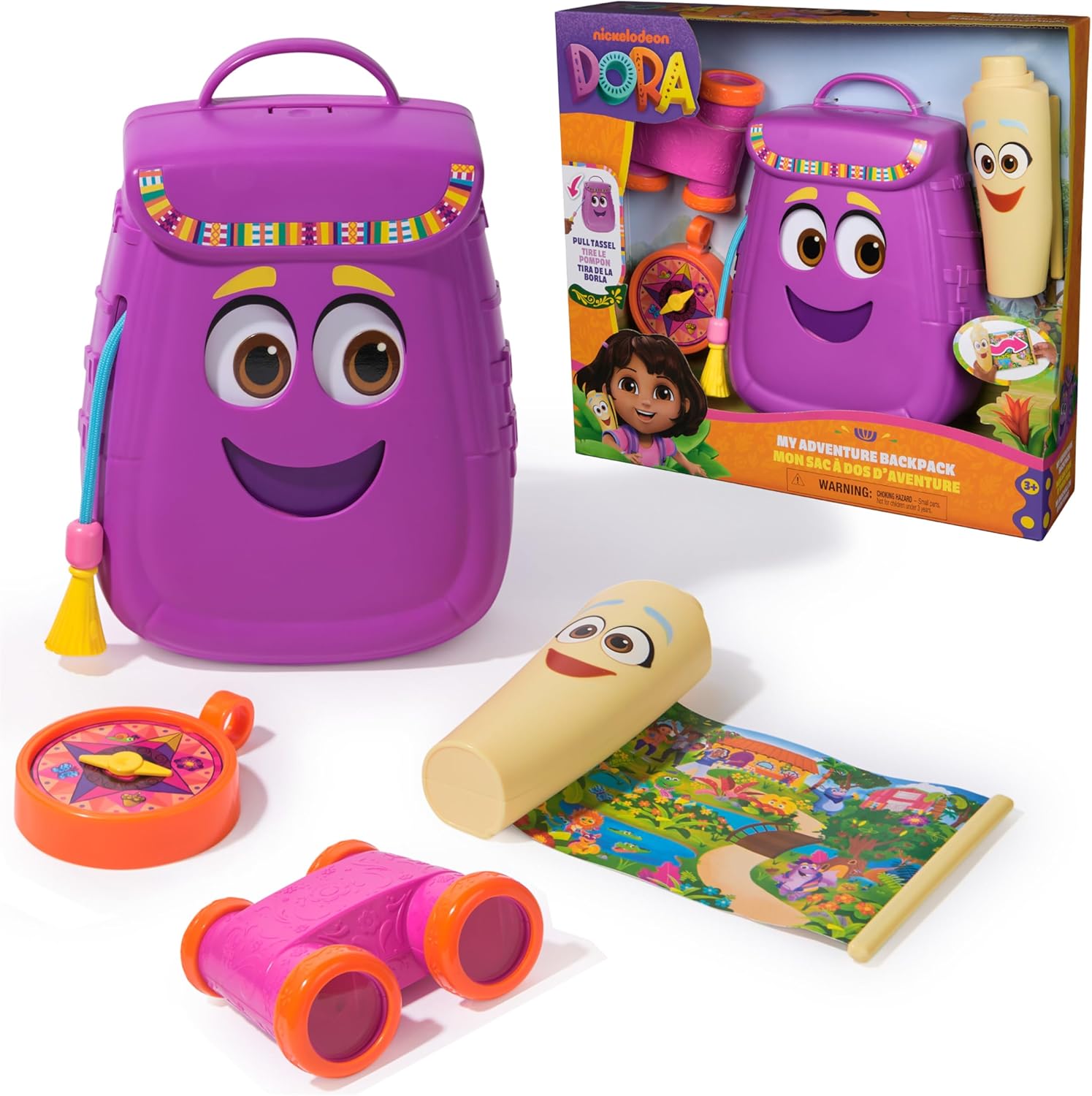 SPINMASTER 6171799 DORA L'ESPLORATRICO - LO ZAINETTO