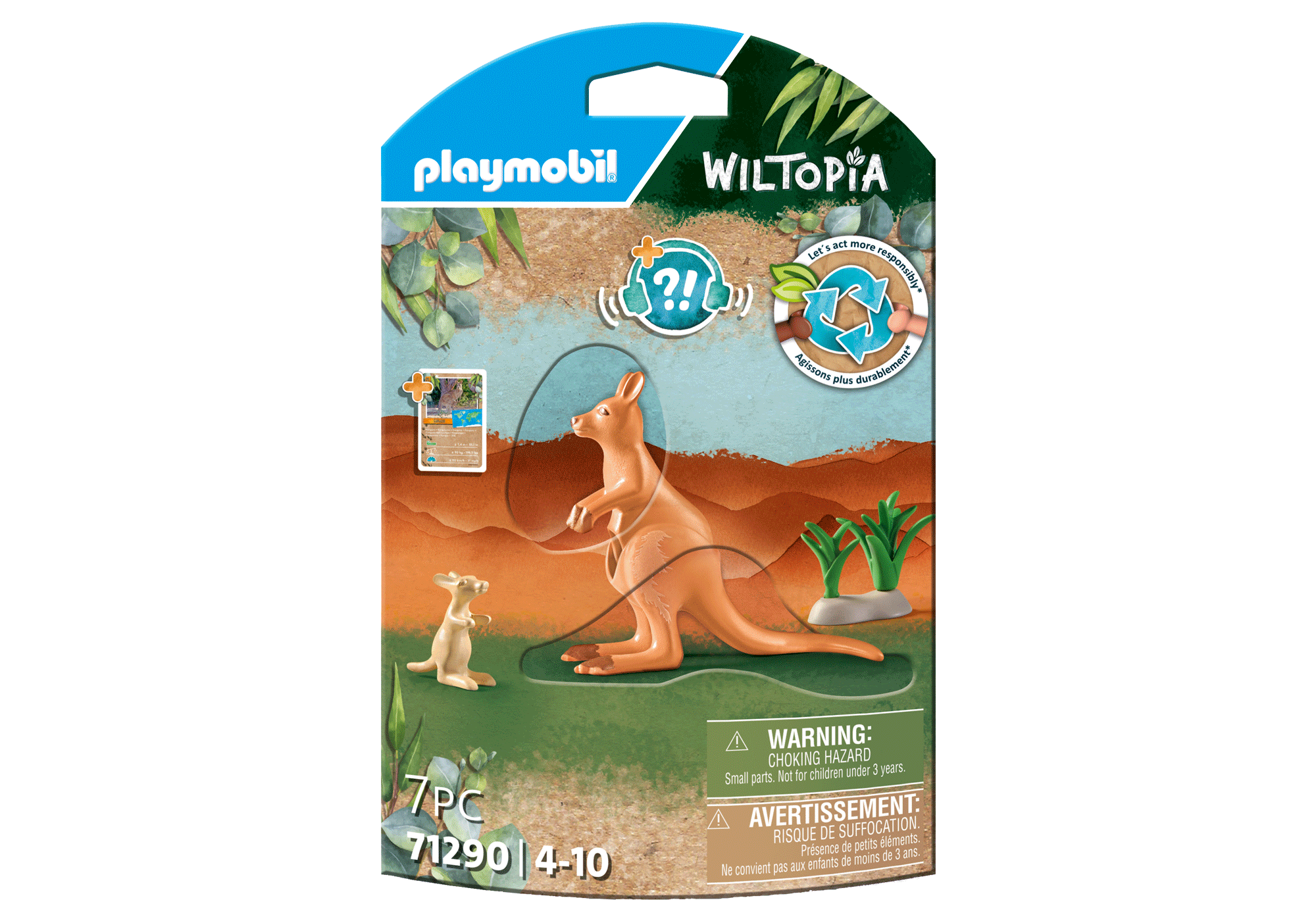 PAYMOBIL 71290 WILTOPIA CANGURO CON CUCCIOLO