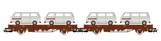 HORNBY HR6458 SET 2 CARRI DB