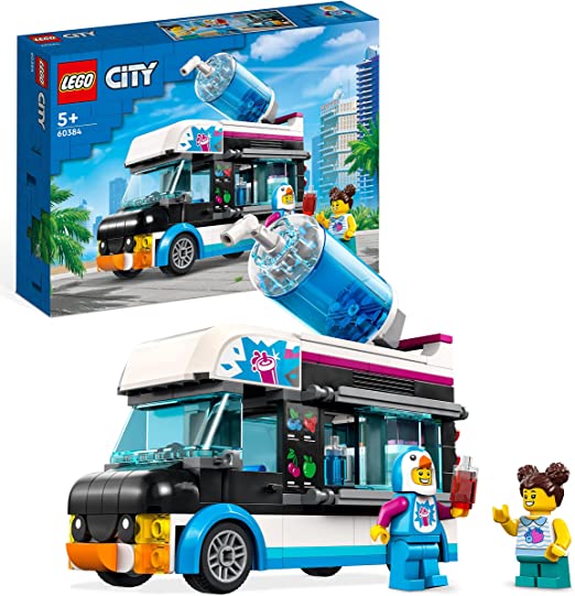 LEGO 60384 IL FURGONCINO DELLE GRANITE DEL PINGUINO CITY