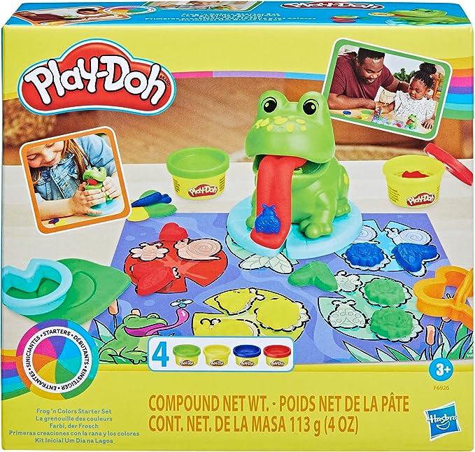 PLAYDOH F69265L0 PLAYDOH LA MIA PRIMA RANA A COLORI