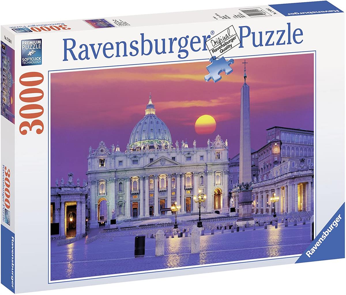 RAVENSBURGER 17034 PUZZLE DA 3000 PZ. BASILICA DI S. PIETRO ROMA