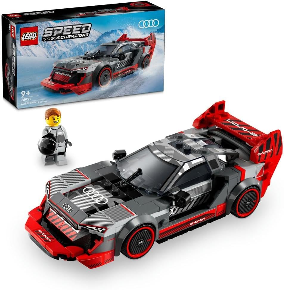 LEGO 76921 AUTO DA CORSA AUDI S1 E-TRON QUATTRO SPEED CHAMPION