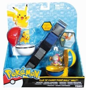 GIOCHI PREZIOSI PKE07000 POKEMON SET CINTURA CON 2 POKETBALL