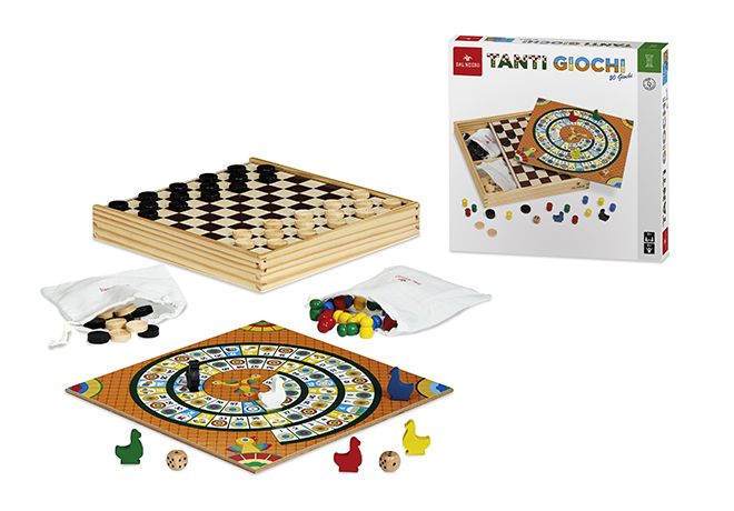 DAL NEGRO 053950 TANTI GIOCHI 20 GIOCHI