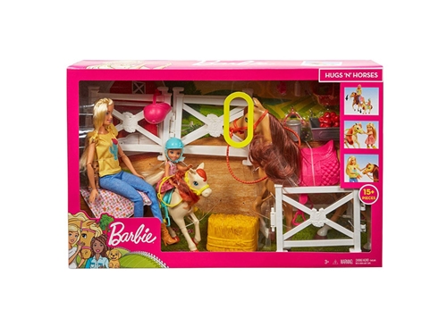 MATTEL FXH15 RANCH DI BARBIE E CHELSEA