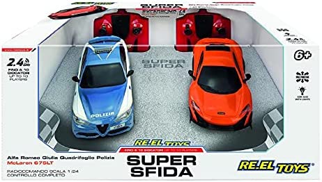 RE.EL TOYS 2332 SUPERSFIDA ALFA POLIZIA RC