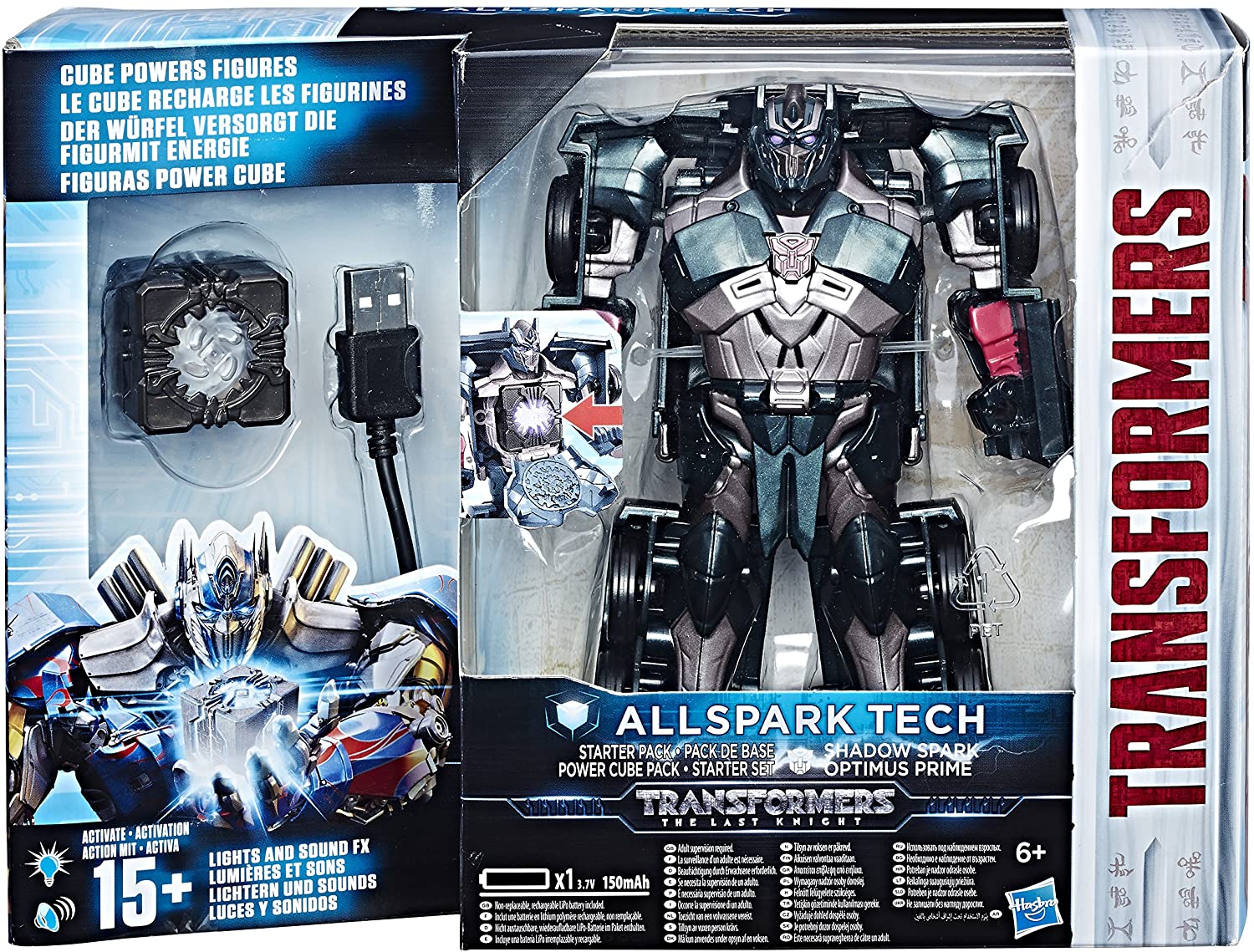 HASBRO C3480 TRANSFORMER ALLSPARK TECH SHADOW SPARK OPTIMUS PRIME