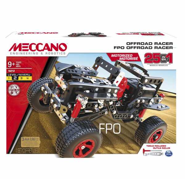 SPINMASTER 6037616 MECCANO VEICOLO FUORISTRADA