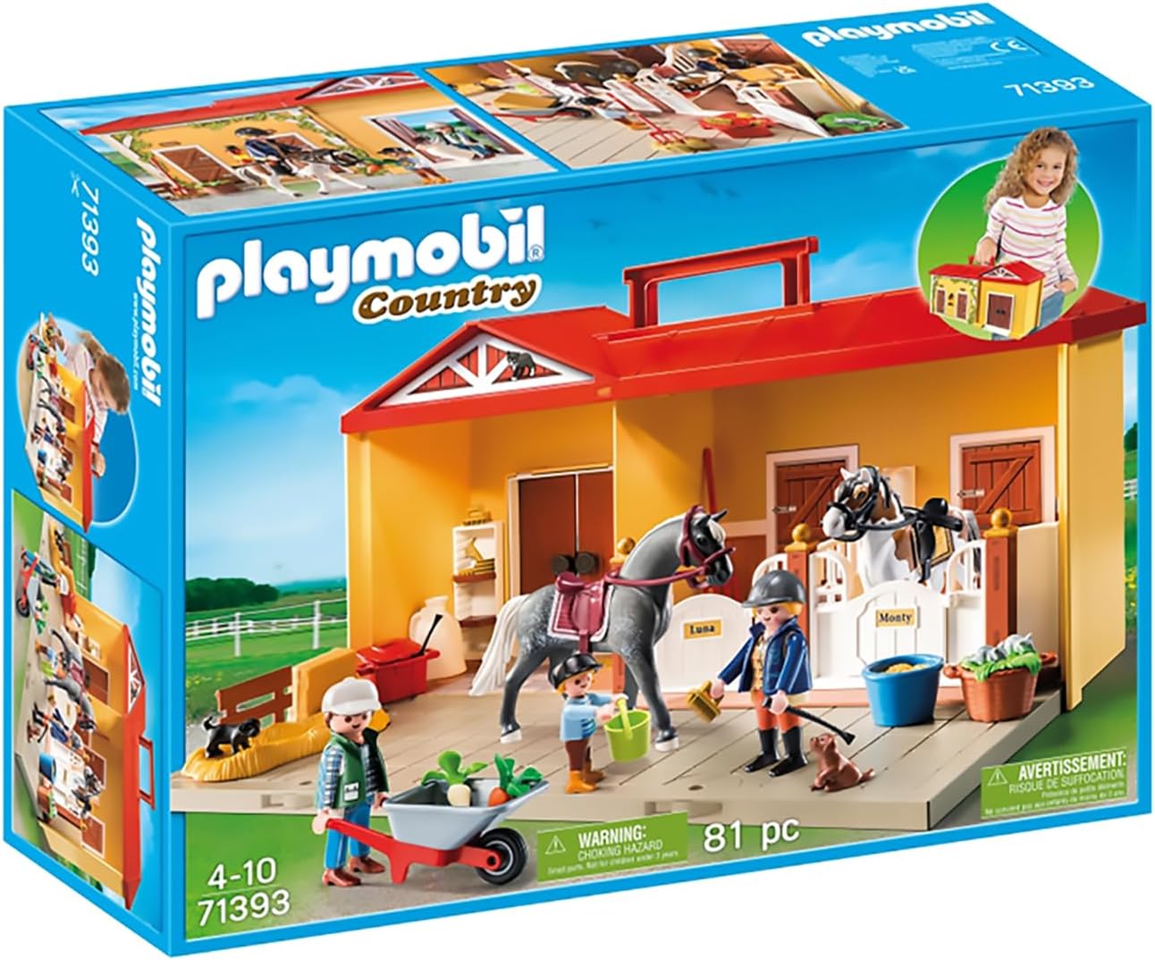 PLAYMOBIL 71393 MANEGGIO PORTATILE