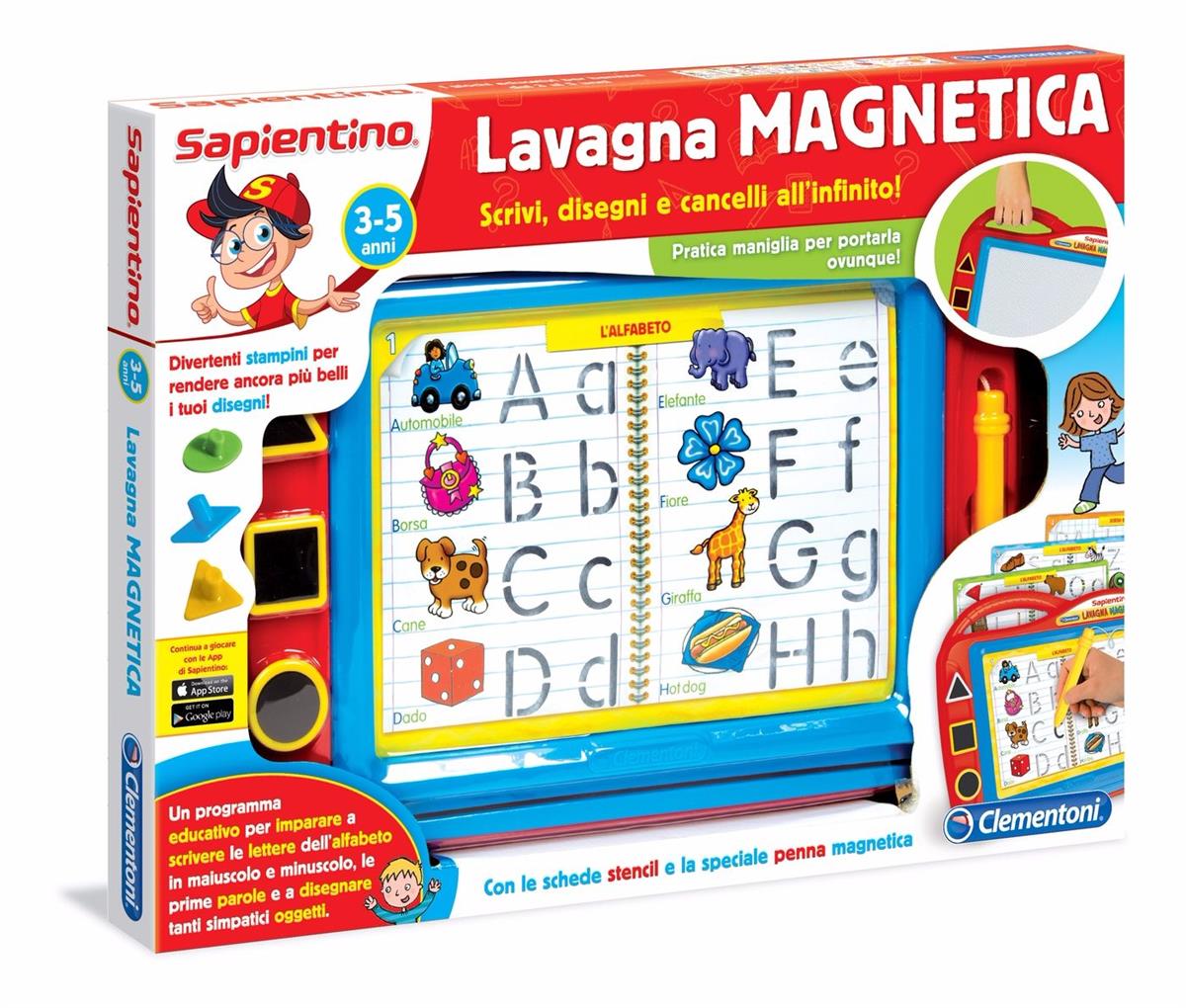 CLEMENTONI 12037 LAVAGNA MAGNETICA DI SAPIENTINO