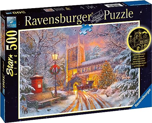 RAVENSBURGER 17384 PUZZLE DA 500 PZ. UN BRILLANTE NATALE