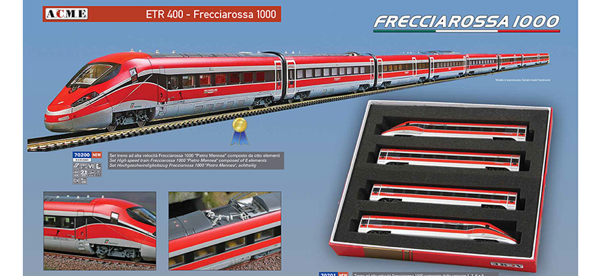 ACME 70200 ETR 400 FRECCIA ROSSA 1000 "PIETRO MENNEA"