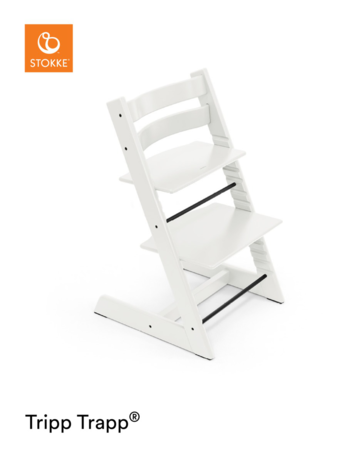 PROMOZIONE STOKKE TRIPP TRAPP seggiolone BIANCO 100107