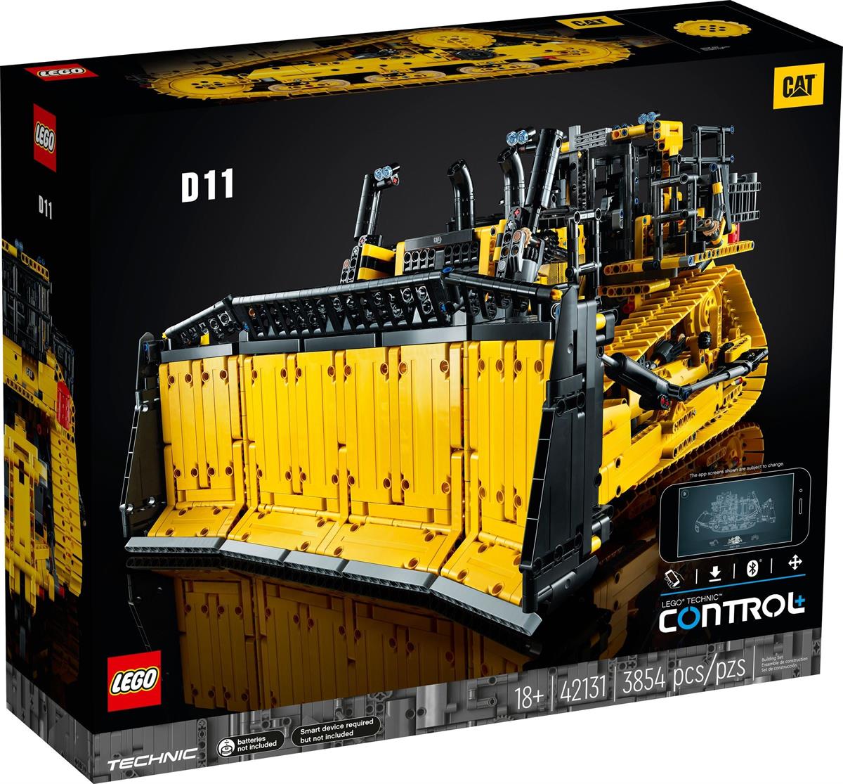 LEGO 42131 BULLDOZER CAT D11T