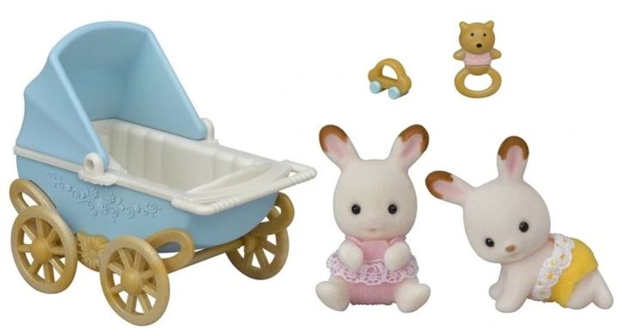 SYLVANIAN FAMILIES 5432 GEMILLI CONIGLIO CIOCCOLATO