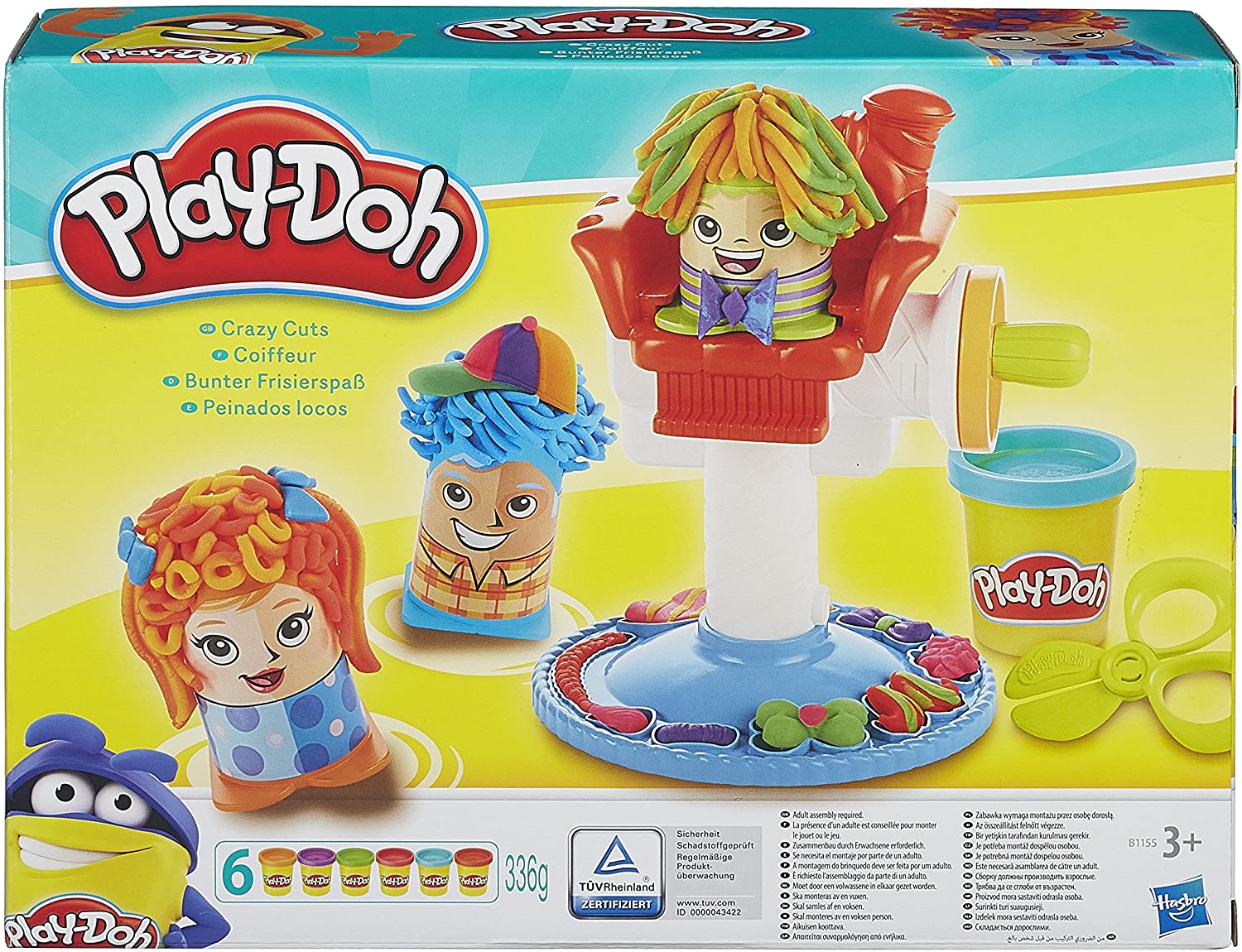 PLAYDOH B1155EU4 CIUFFI MATTI