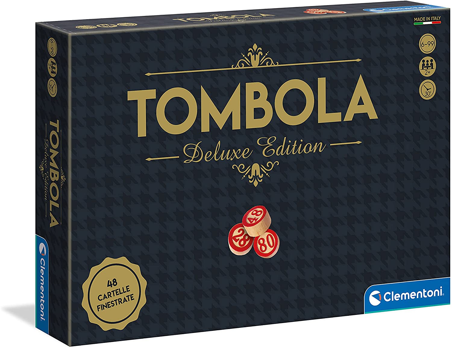 CLEMENTONI 16630 TOMBOLA DELUXE 48 CARTELLE