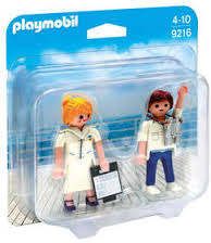 PLAYMOBIL 9216 COMANDANTE E HOSTESS NAVE