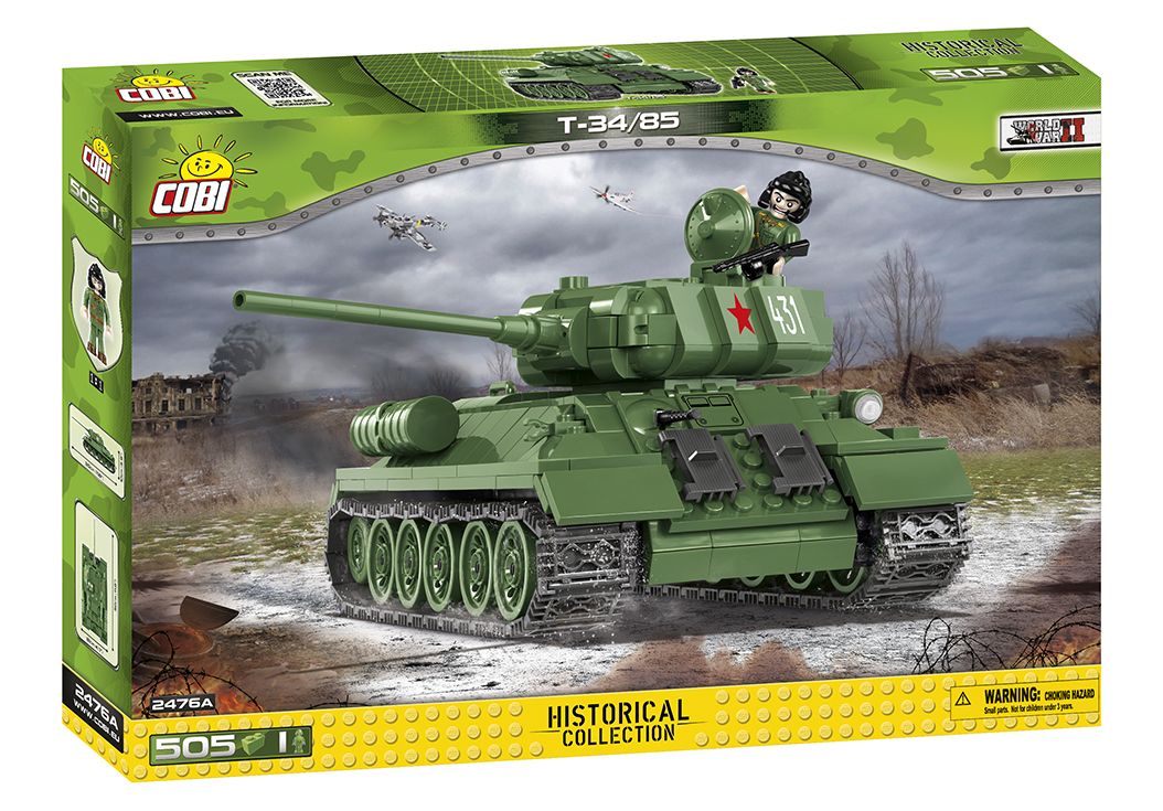 COBI 095189 CARRO ARMATO T-34/85