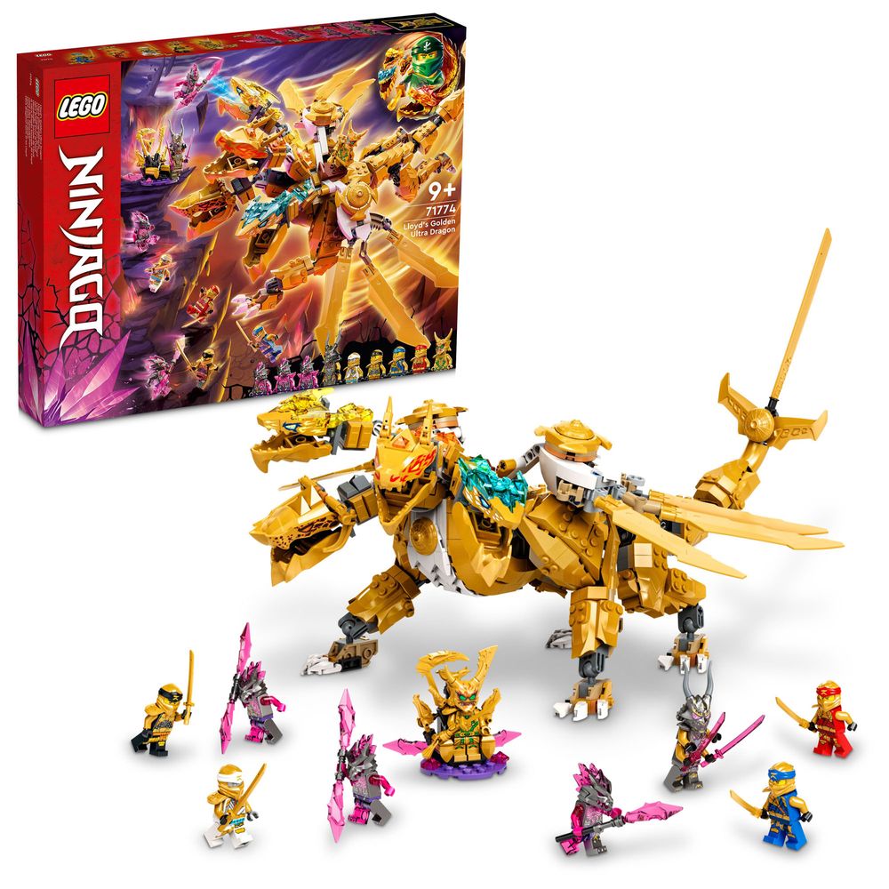 LEGO 71774 ULTRA DRAGO D'ORO DI LLOYD NINJAGO