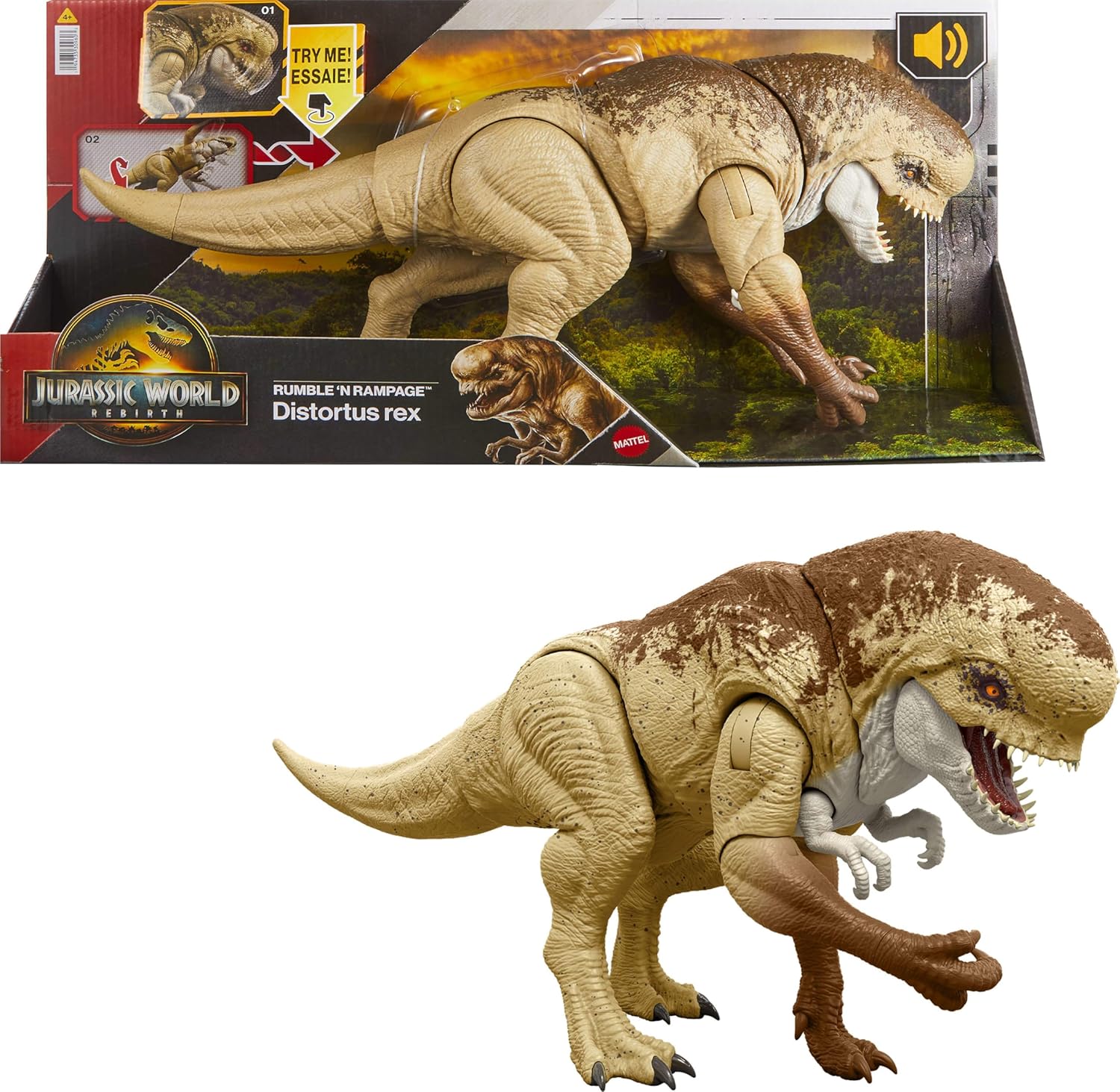 MATTEL JGB58 JURASSIC WORLD REBIRTH NEW VILLAIN