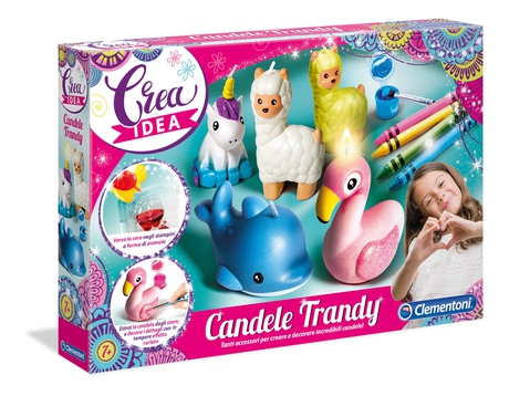 CLEMENTONI 18539 CREA IDEA CANDELE TRENDY