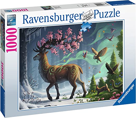 RAVENSBURGER 17385 PUZZLE DA 1000 PZ. CERVO DI PRIMAVERA