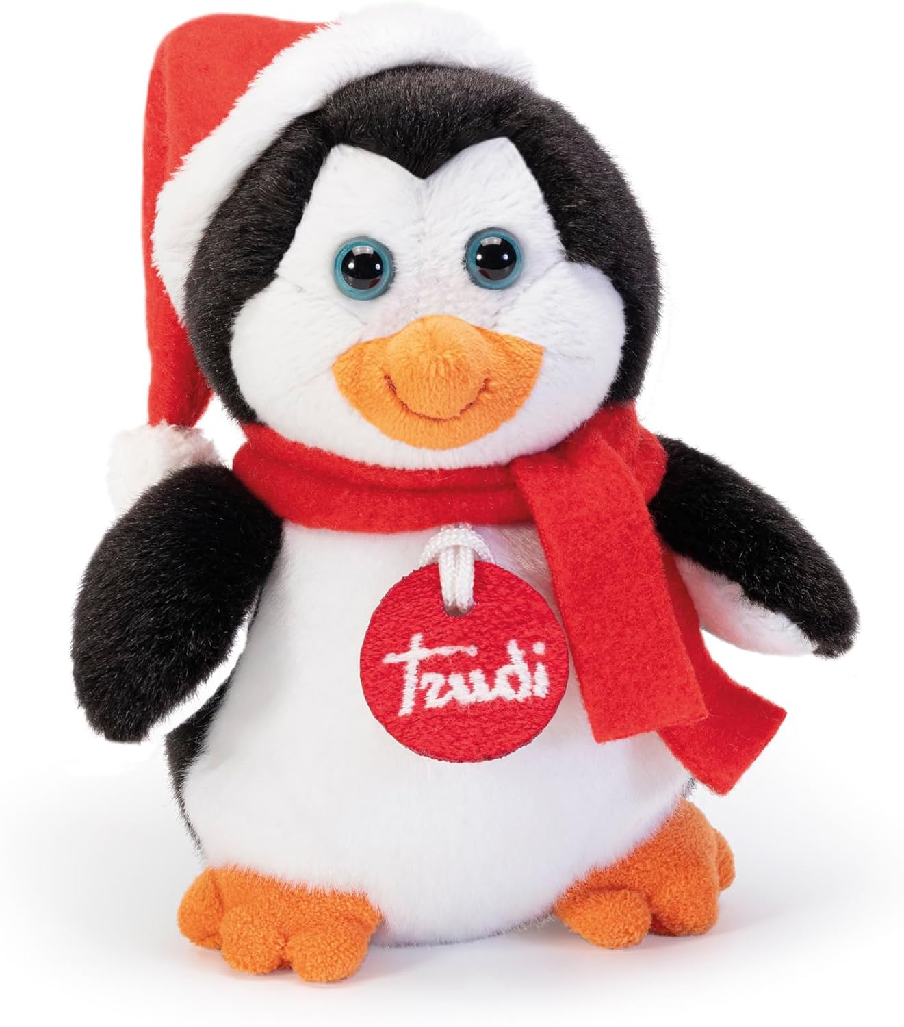 TRUDI 55474 PELUCHE PINGUINO VESTITO DA BABBO NATALE