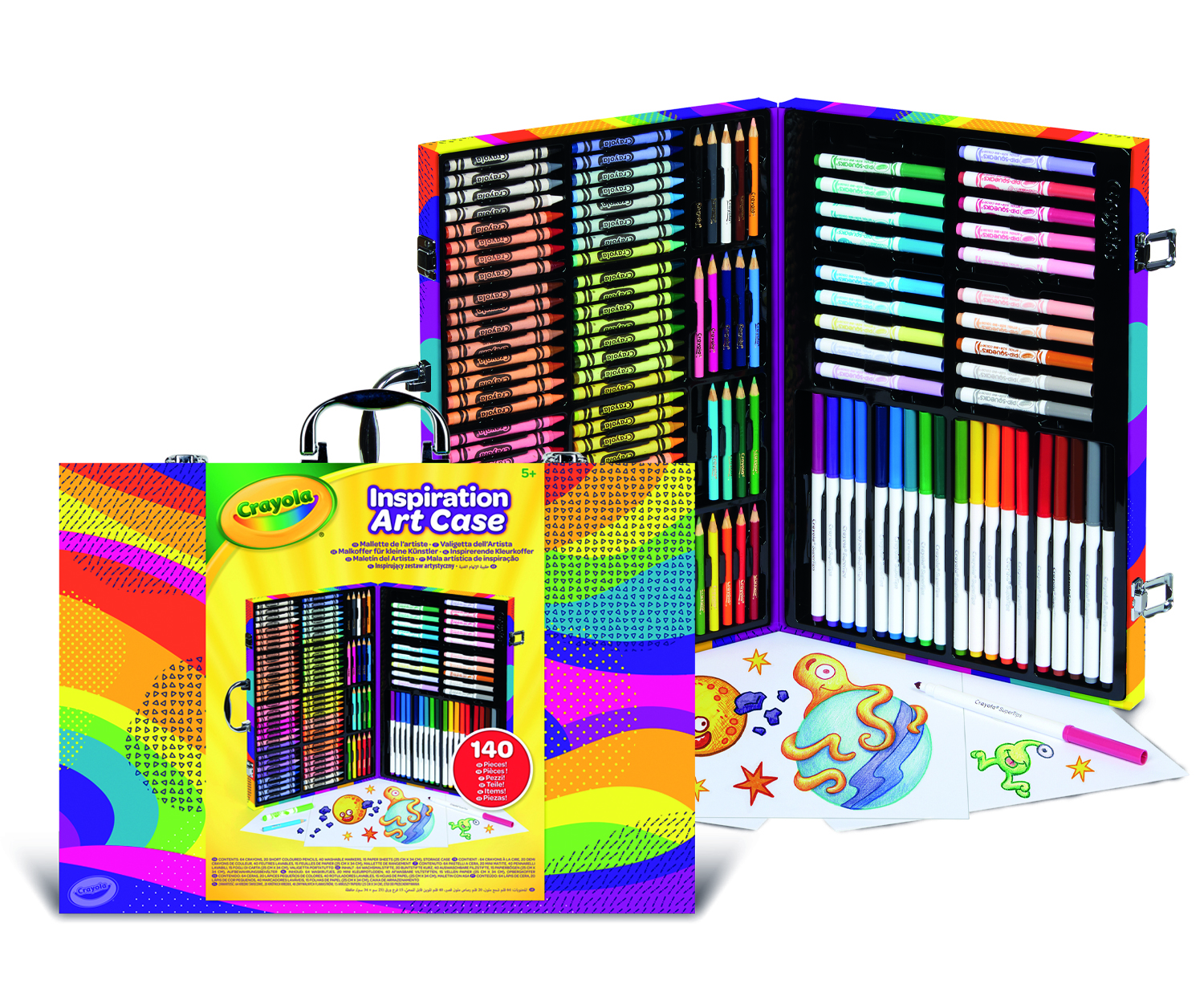 CRAYOLA 041054 VALIGETTA ARCOBALENO