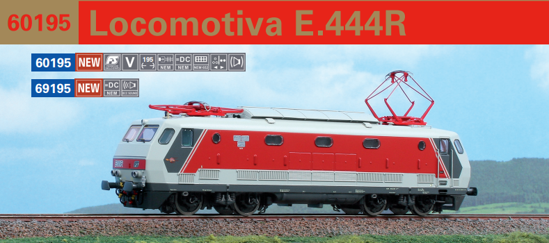 ACME 60195 LOCOMOTIVA ELETTRICA E444R