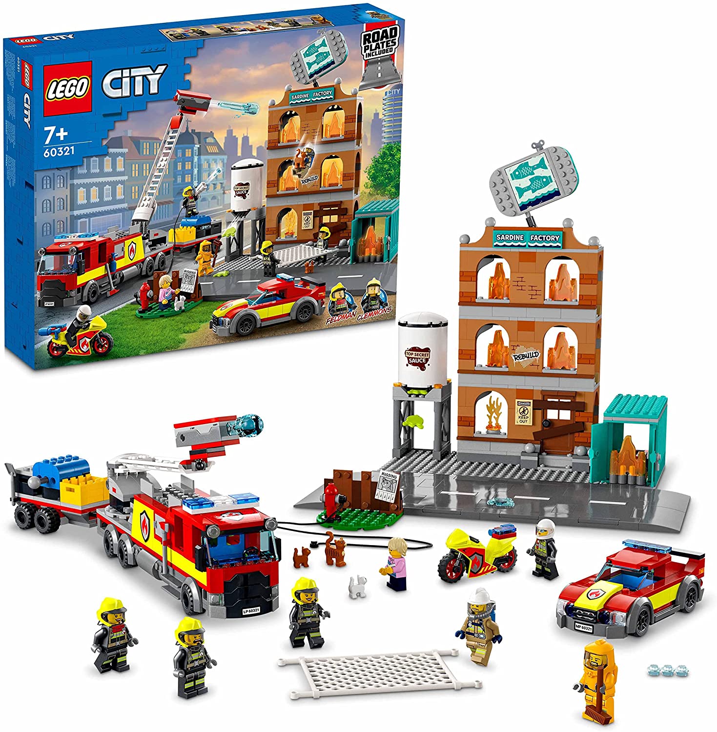 LEGO 60321 VIGILI DEL FUOCO CITY
