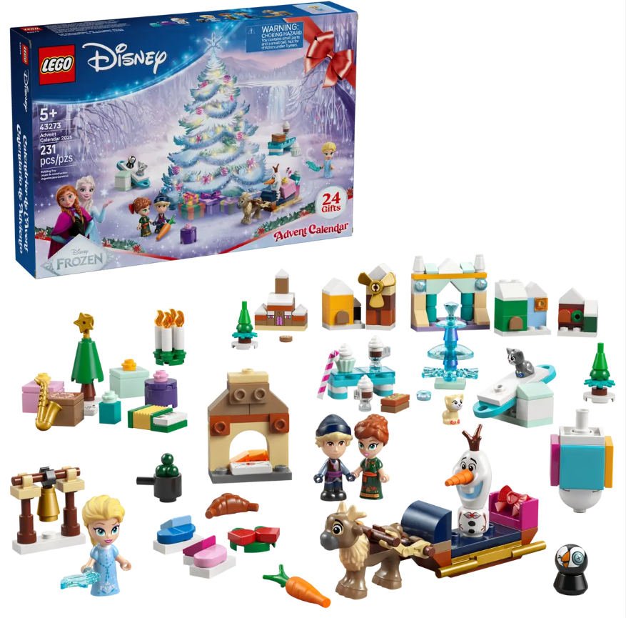 LEGO 43273 CALENDARIO DELL'AVVENTO DISNEY PRINCESS