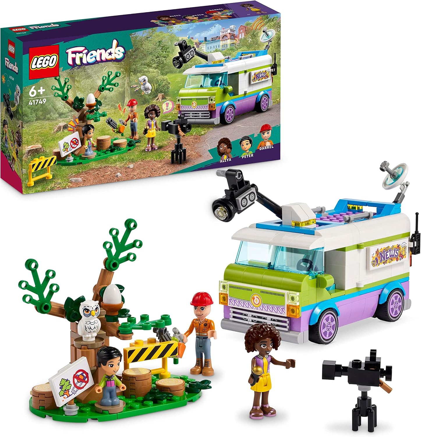 LEGO 41749 FURGONE DELLA TROUPE TELEVISIVA FRIENDS